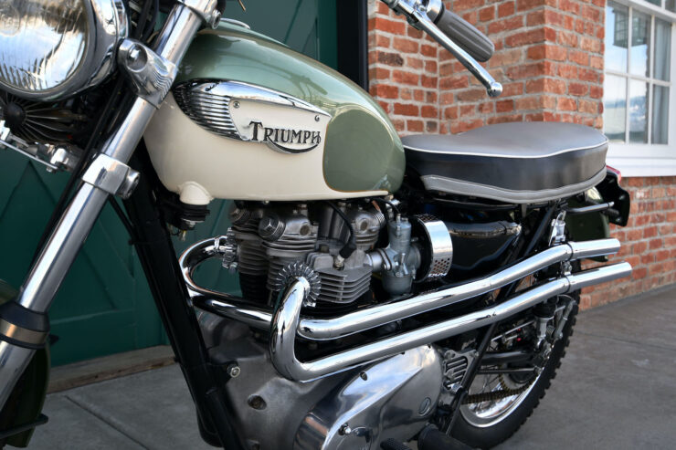 Triumph Bonneville Bud Ekins Steve McQueen 2