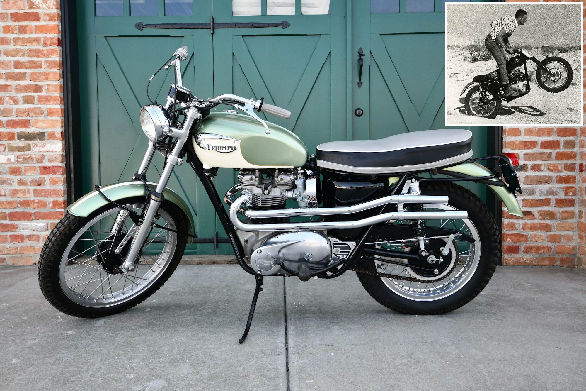 A Triumph Bonneville TR120 Owned By Bud Ekins (And Steve McQueen)