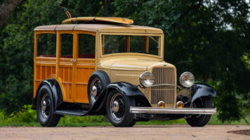 1932 Ford Supercharged V8 Woodie Surf Wagon 11