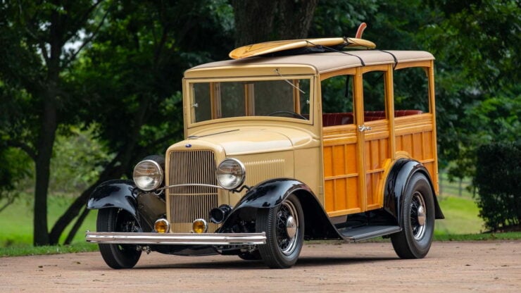 1932 Ford Supercharged V8 Woodie Surf Wagon
