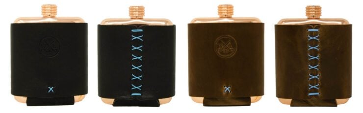 Clark Fork Copper Flask by Whiskey Leatherworks 5