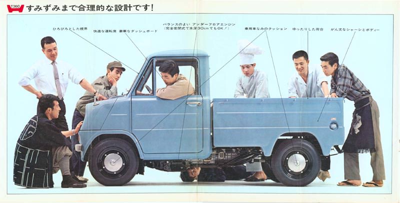 The Honda T500 A Mid Engined Truck With A 9 000 Rpm Redline