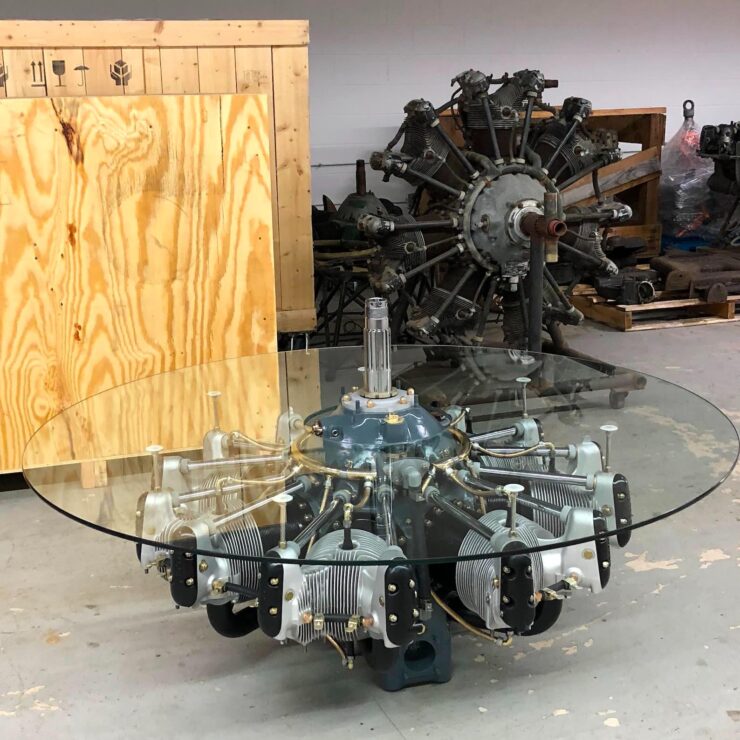 Jacobs Radial Engine Coffee Table 1