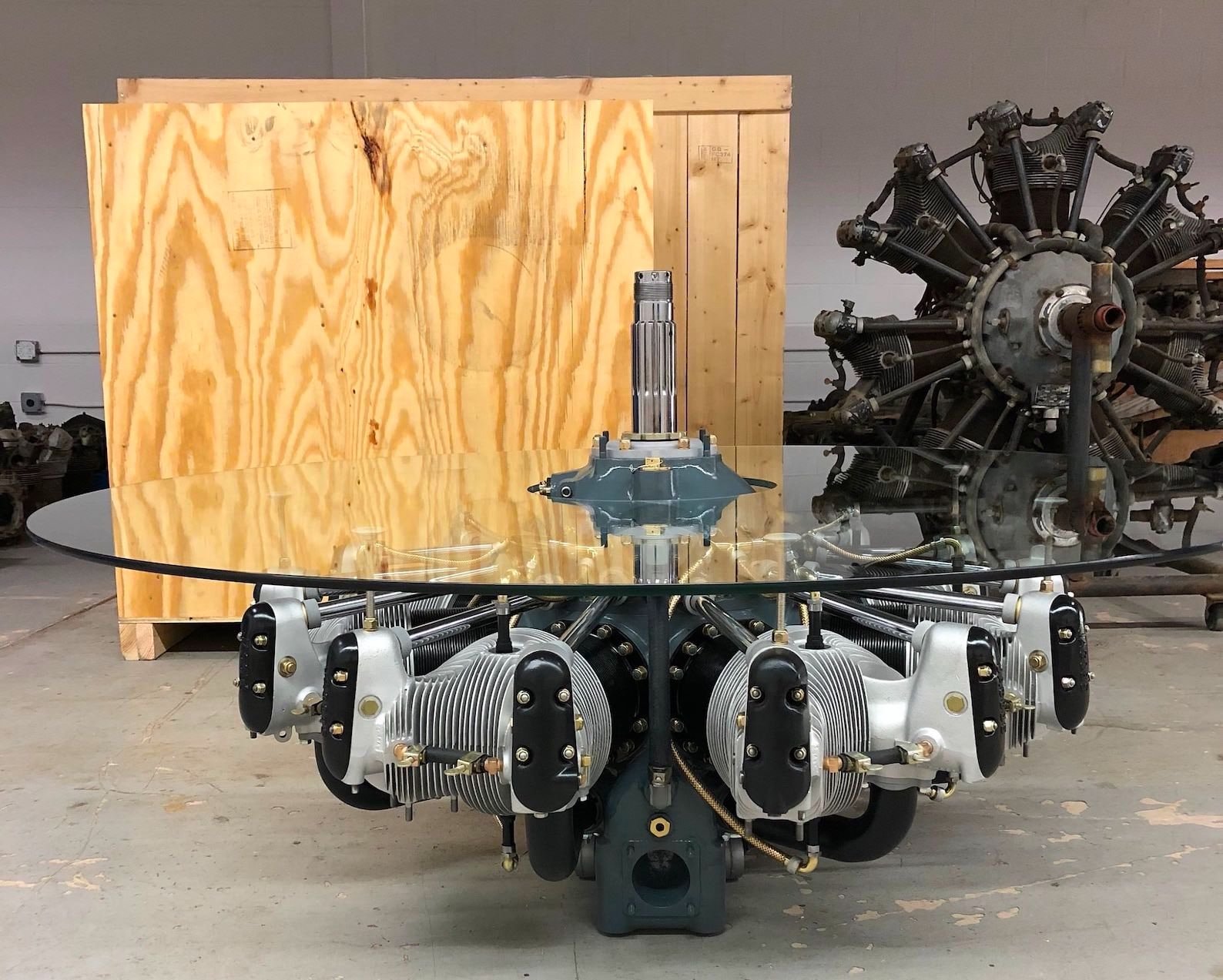 Jacobs Radial Engine Coffee Table 5