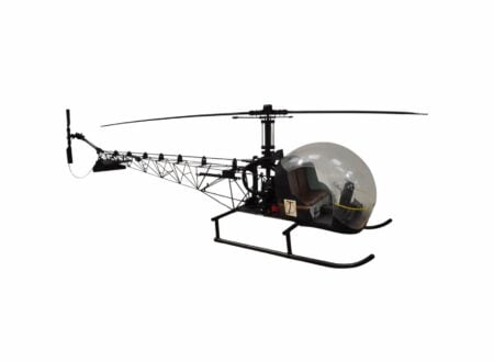 James Bond Bell 47G Model Helicopter You Only Live Twice