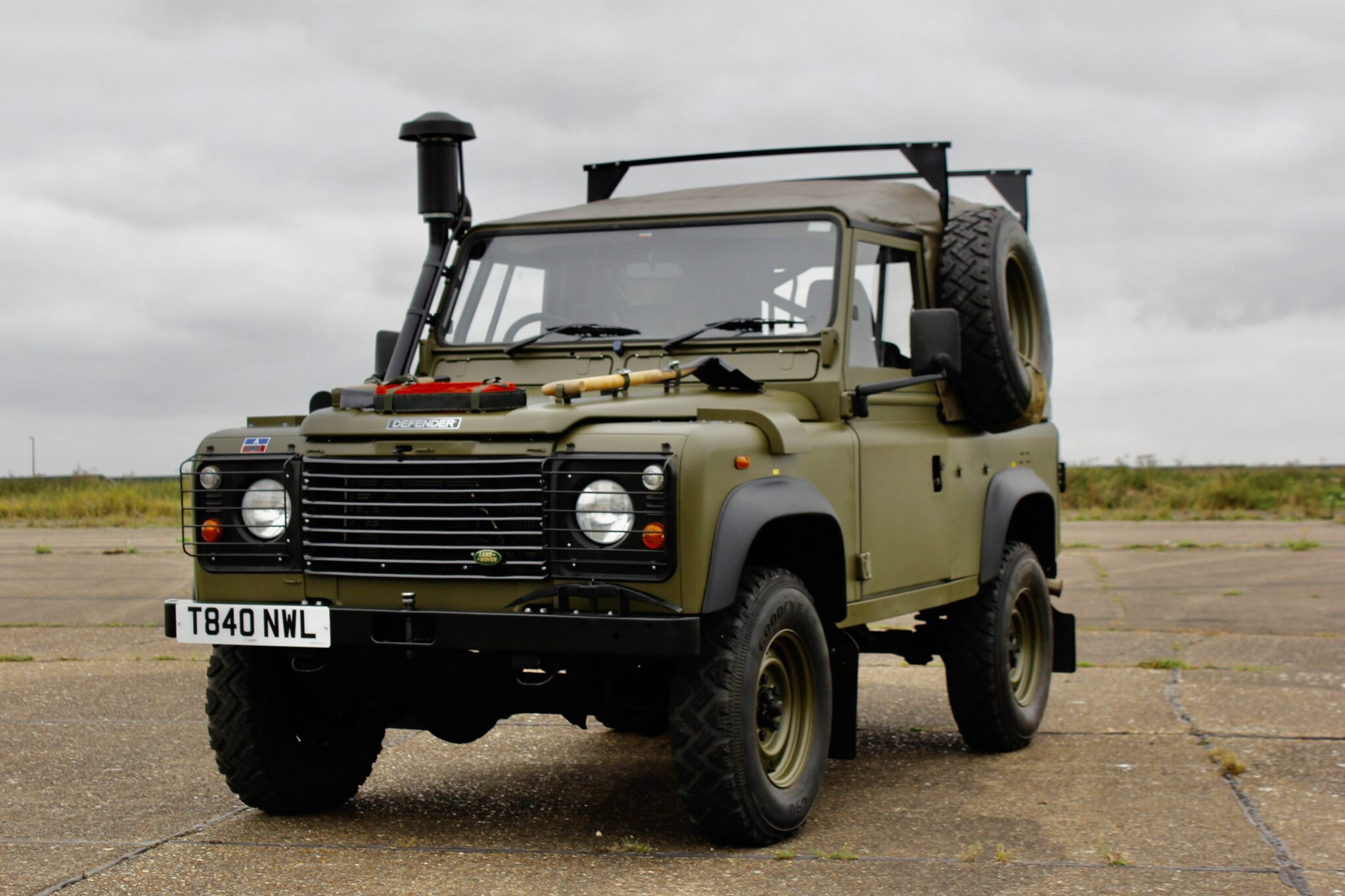 The Rare Land Rover Winter Water Wolf: A Defender For The Royal Marines