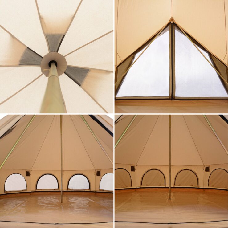 White Duck Avalon Bell Tent Interior