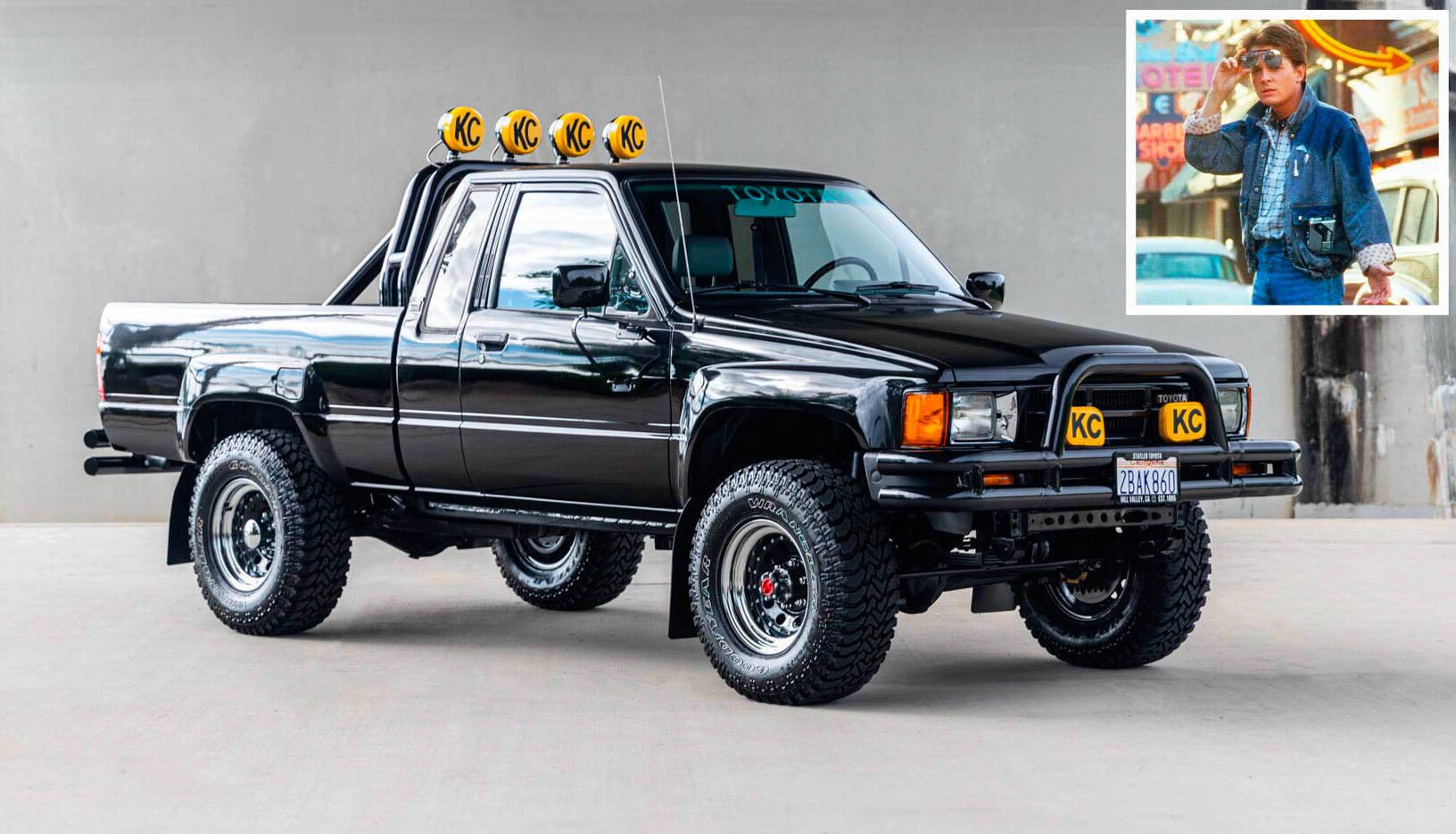 Back To The Future Toyota Truck