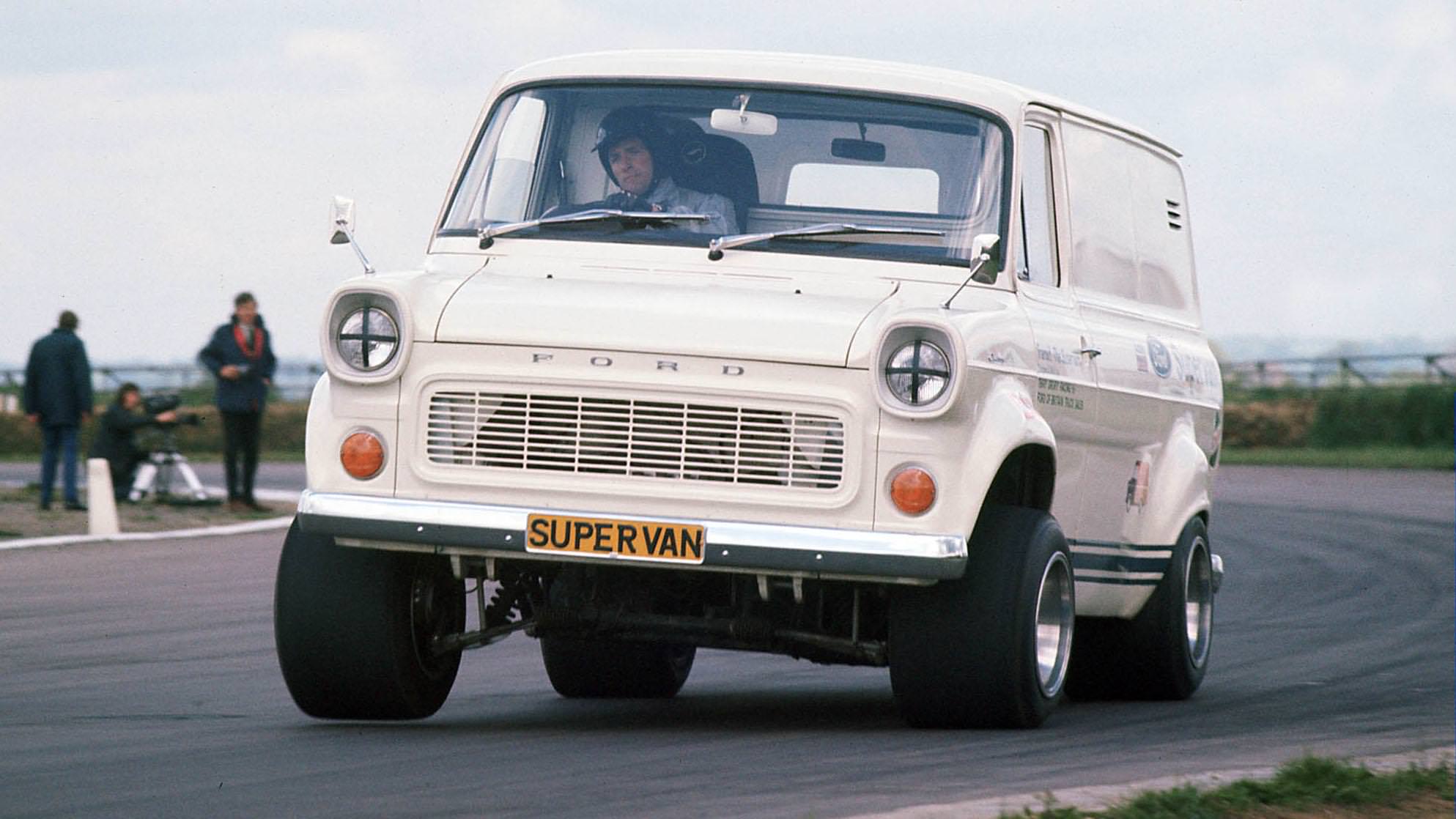 The Ford Supervan – A Van Built On A GT40 Chassis With A 435 HP V8 via @Silodrome