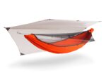 KAMMOK Mantis Ultralight Hammock – All-Season With Mosquito Net, Storage, & Python Straps (Ember Orange)