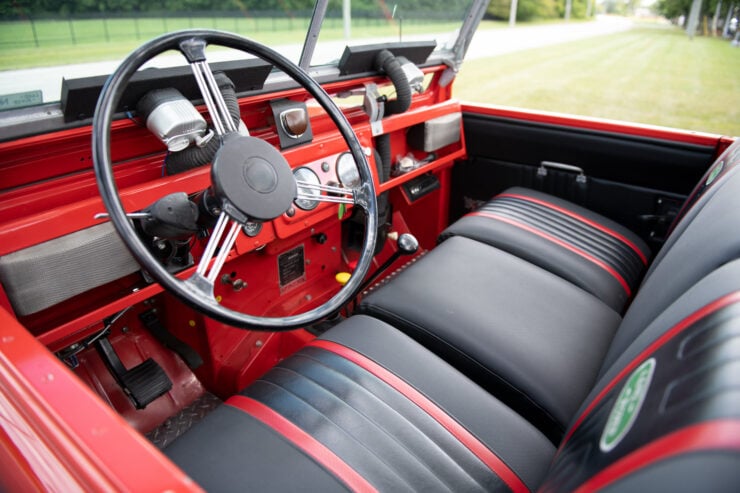 Land Rover Series IIA Interior