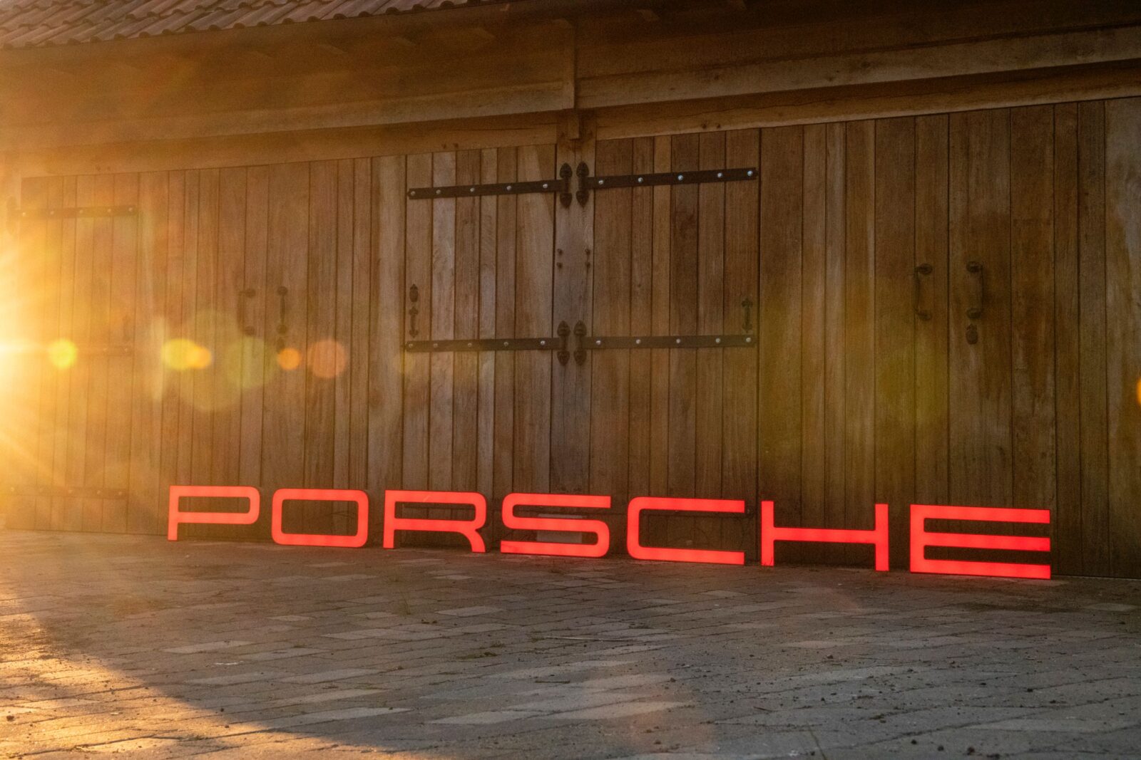 Porsche Dealership Sign
