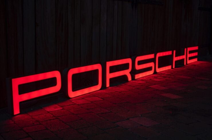 Porsche Dealership Sign 2