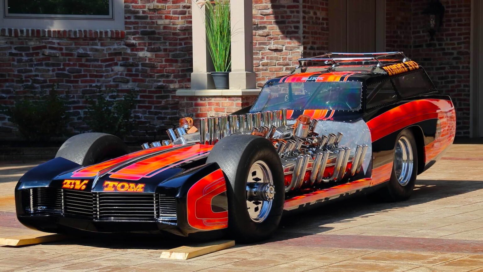 TV Tommy Ivo's Wagon Master The 4x4 Dragster With Four Engines And