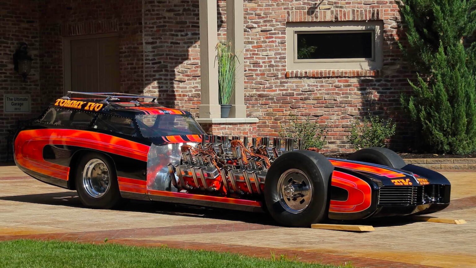 TV Tommy Ivo's Wagon Master The 4x4 Dragster With Four Engines And