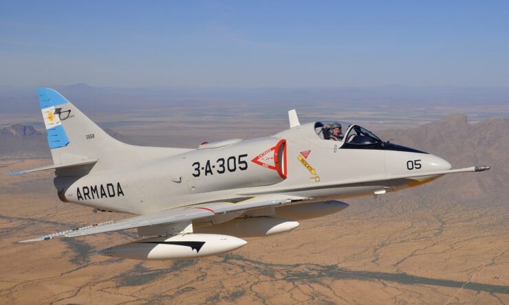 Douglas A-4 Skyhawk Fighter Jet 1