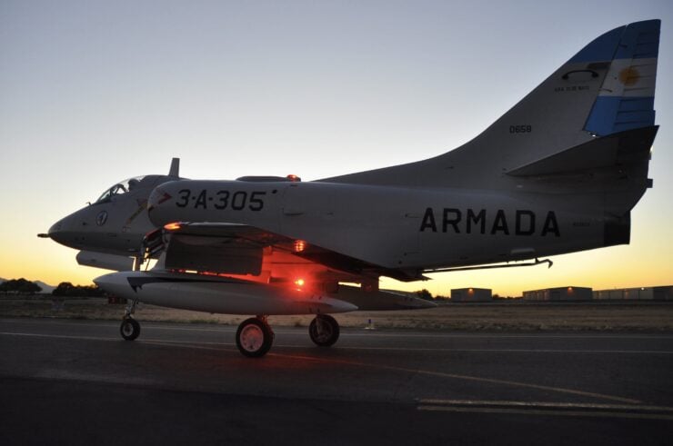 Douglas A-4 Skyhawk Fighter Jet 11