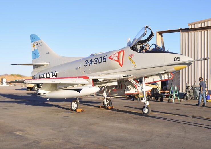 Douglas A-4 Skyhawk Fighter Jet 9