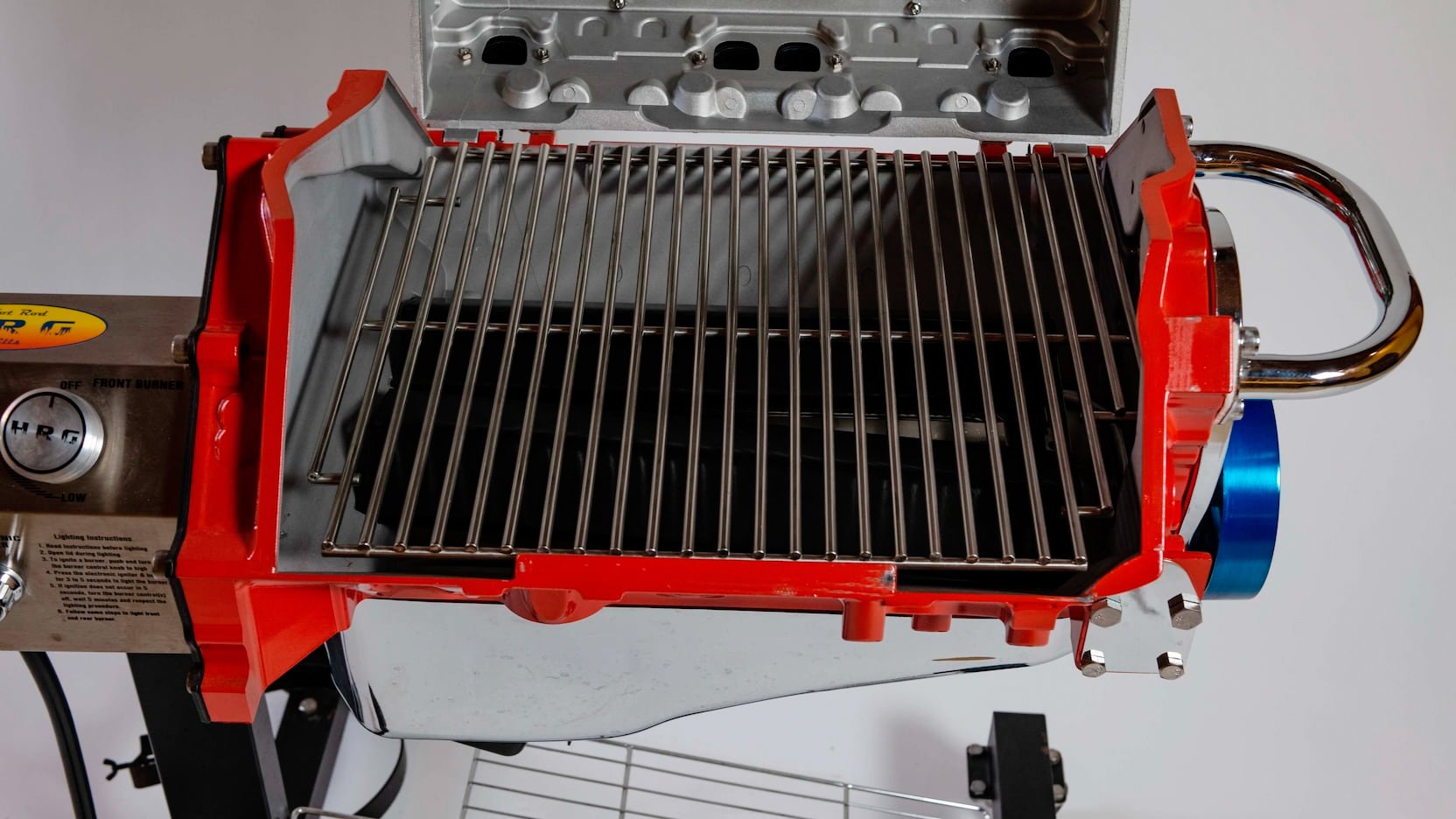 tykkelse paraply maksimere The Hot Rod Grill Barbecue V8