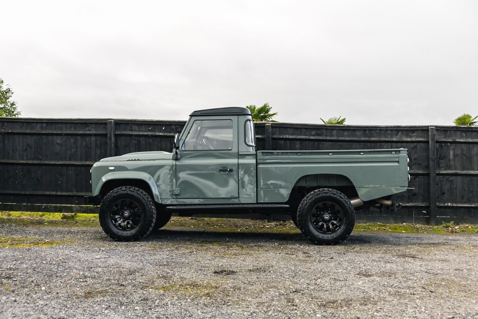 A Turbodiesel Land Rover Defender Pick Up Truck