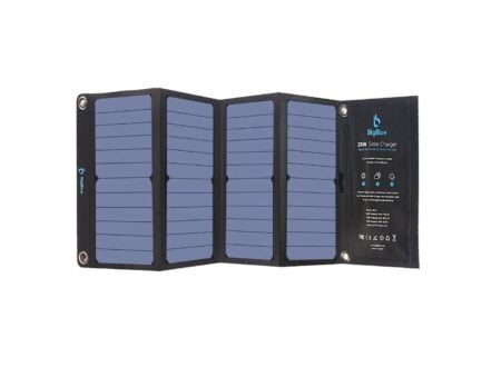 The BigBlue 28W Camping Solar Charger