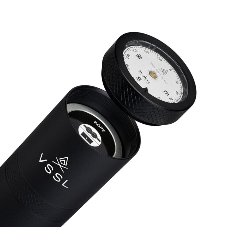 The VSSL Camp Supplies SUUNTO Edition Flashlight + Survival Kit 1