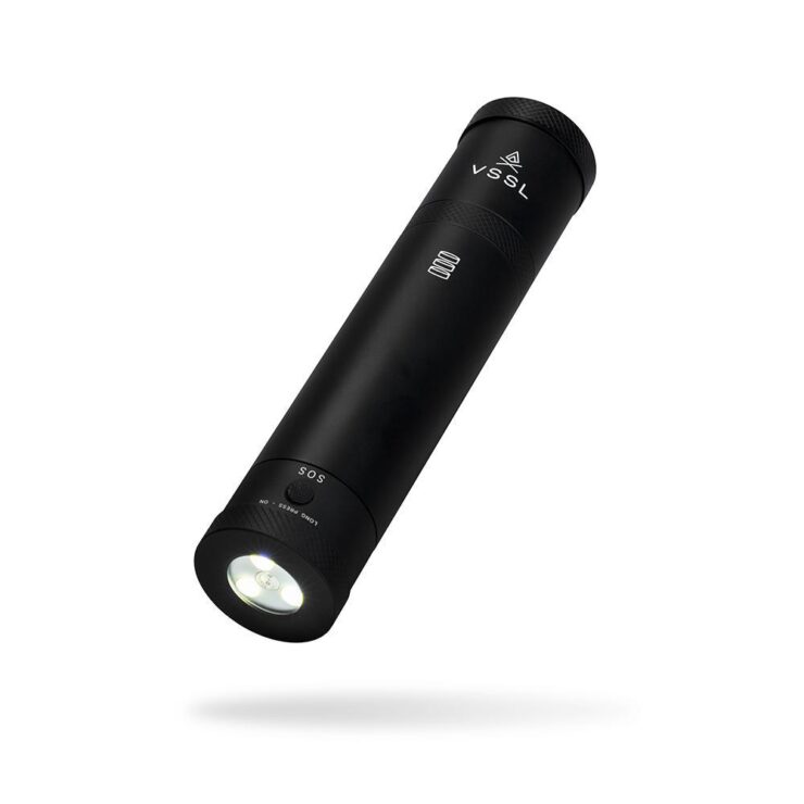 The VSSL Camp Supplies SUUNTO Edition Flashlight + Survival Kit