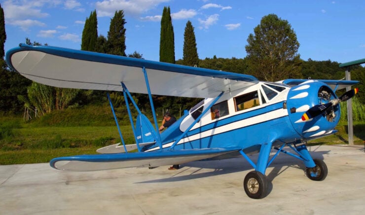 Waco UIC Cabin Class biplane