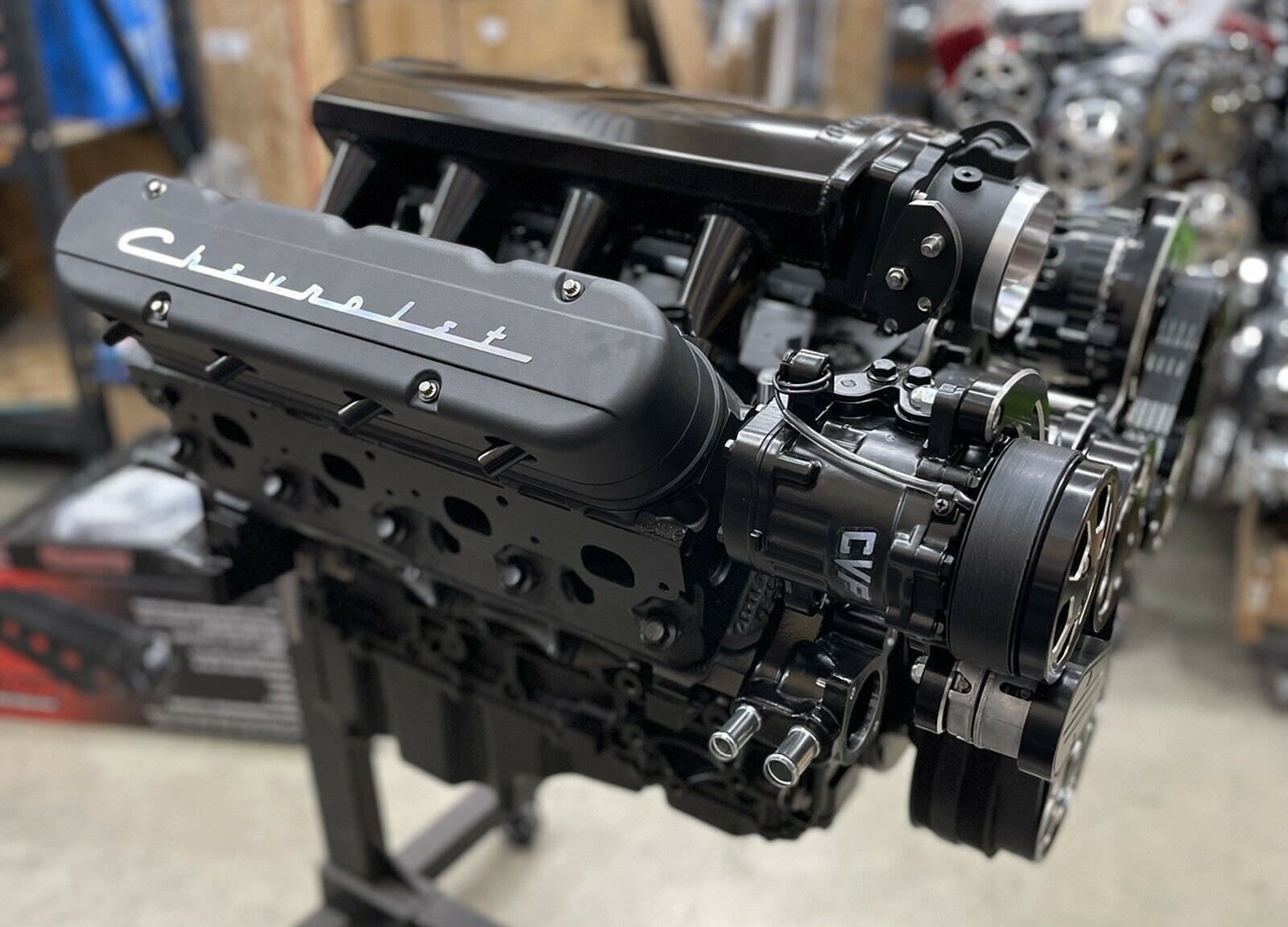 A 600 BHP Chevrolet LS V8 Crate Motor From The Hot Rod Company