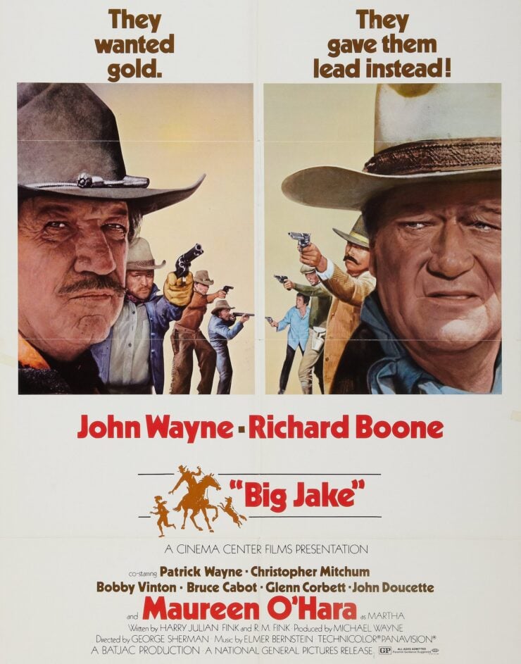 Big Jake John Wayne Movie Poster