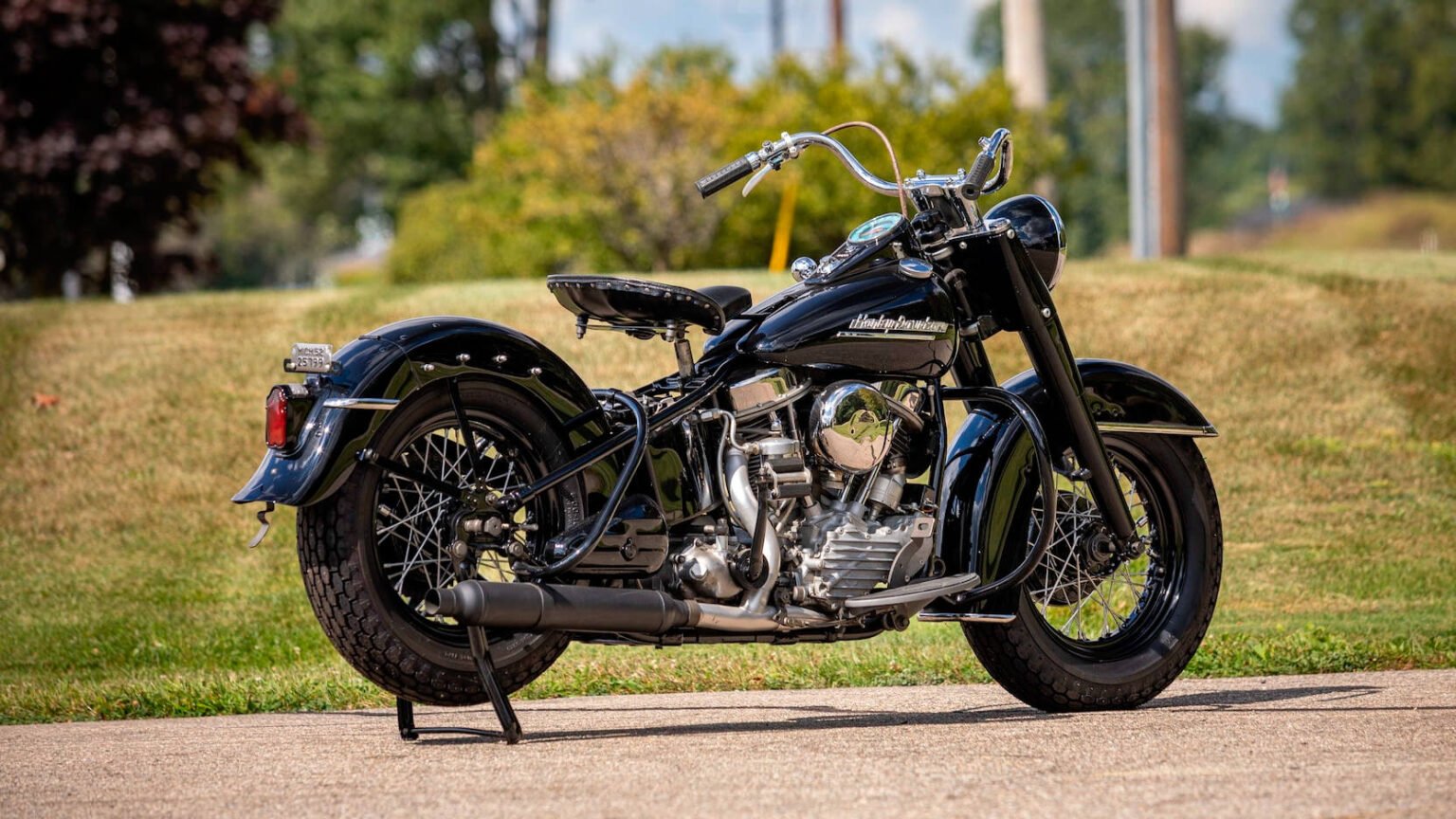 harley davidson hydra glide chopper