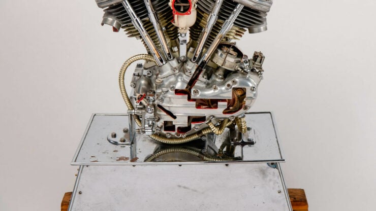 Harley-Davidson Panhead V-Twin Cutaway Training Engine 2