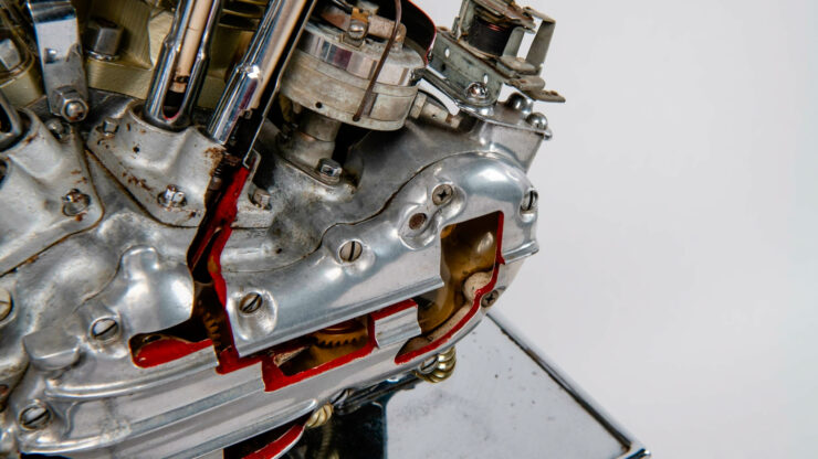 Harley-Davidson Panhead V-Twin Cutaway Training Engine 7