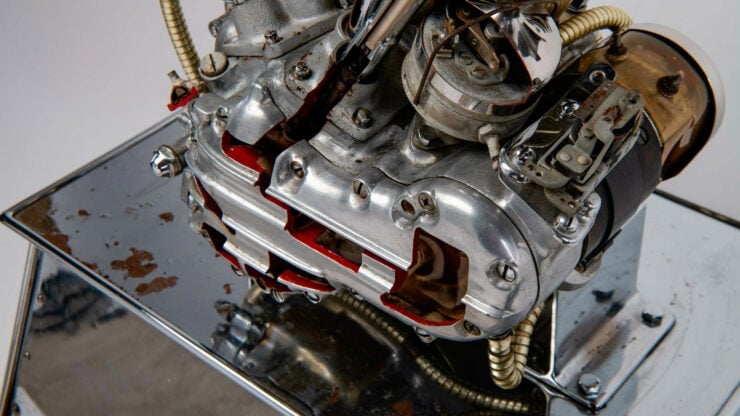 Harley-Davidson Panhead V-Twin Cutaway Training Engine 8