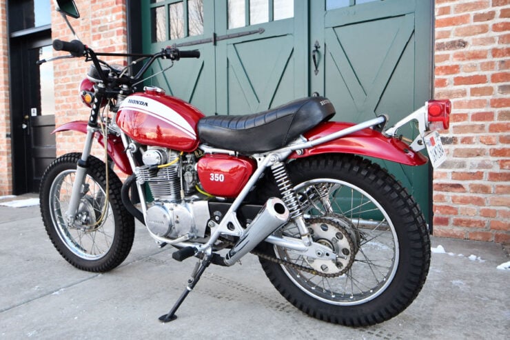 John Wayne's Honda SL350 Is For Sale 8