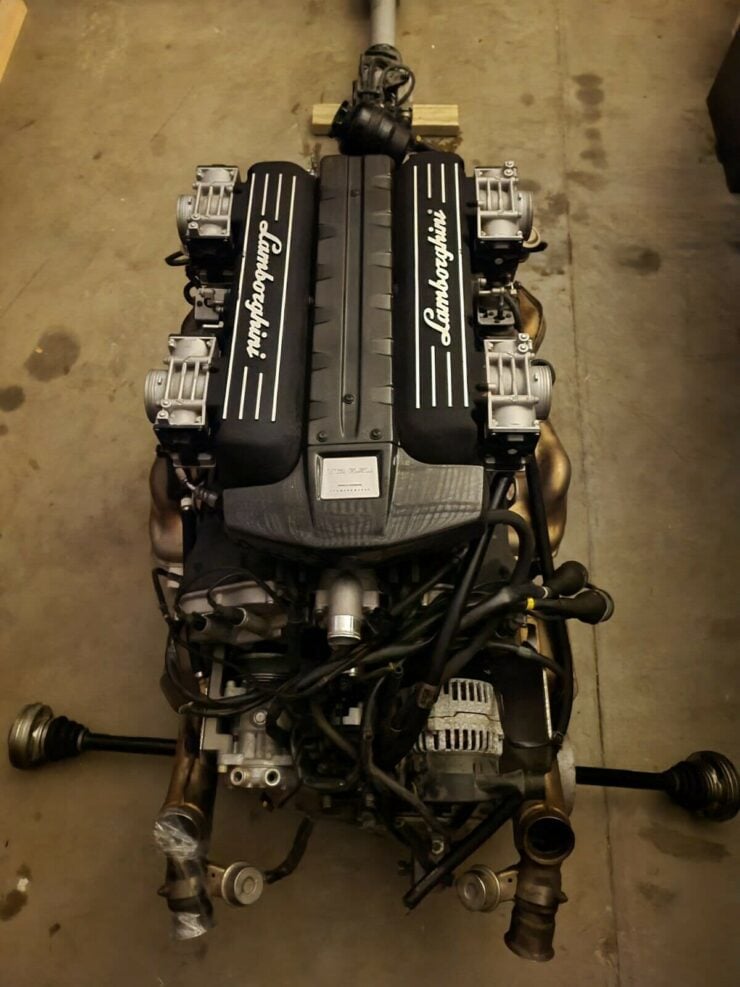 Lamborghini Murciélago AWD Drivetrain Engine