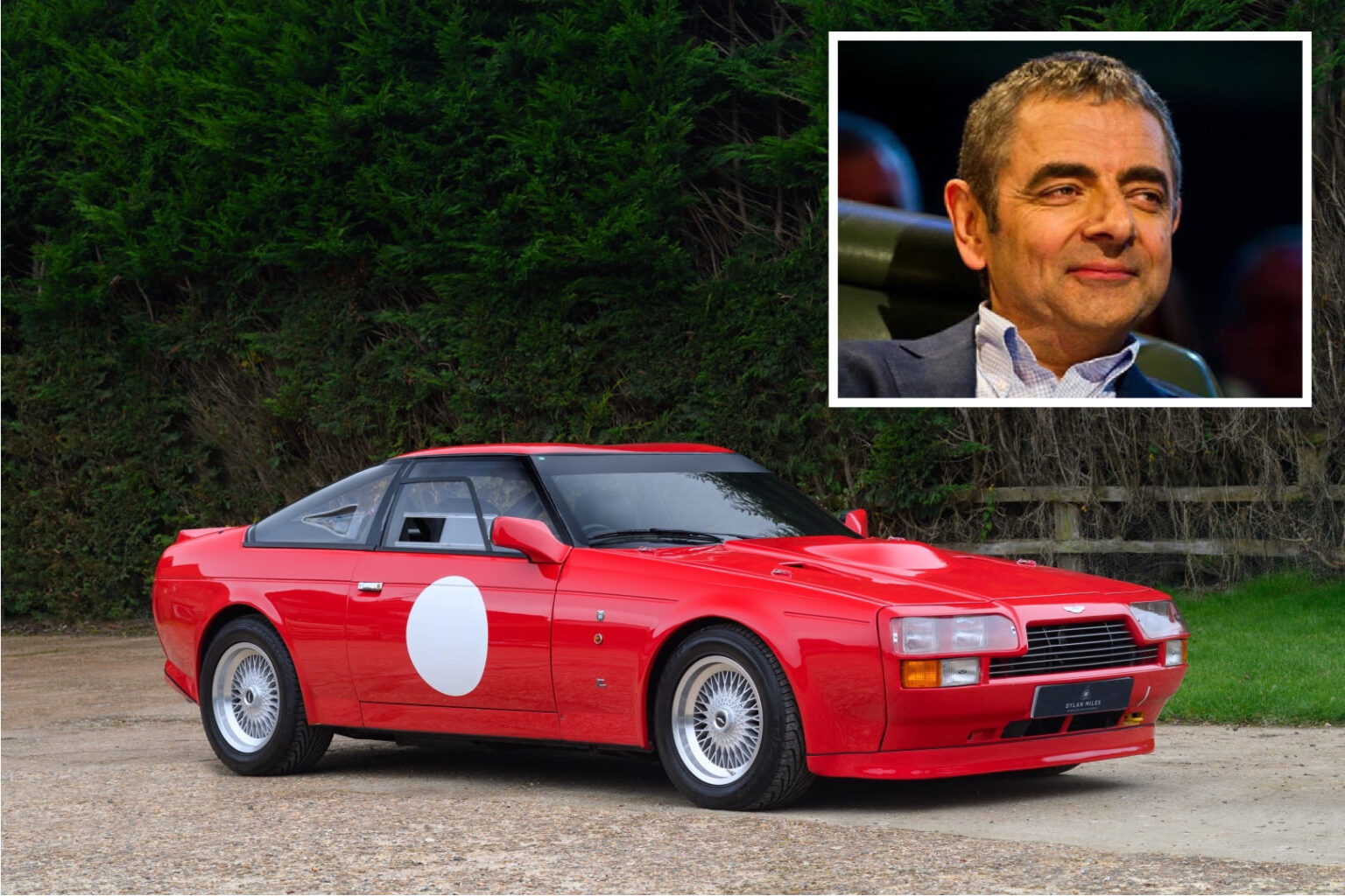 For Sale Rowan Atkinson’s (AKA Mr Bean's) Aston Martin V8 Vantage