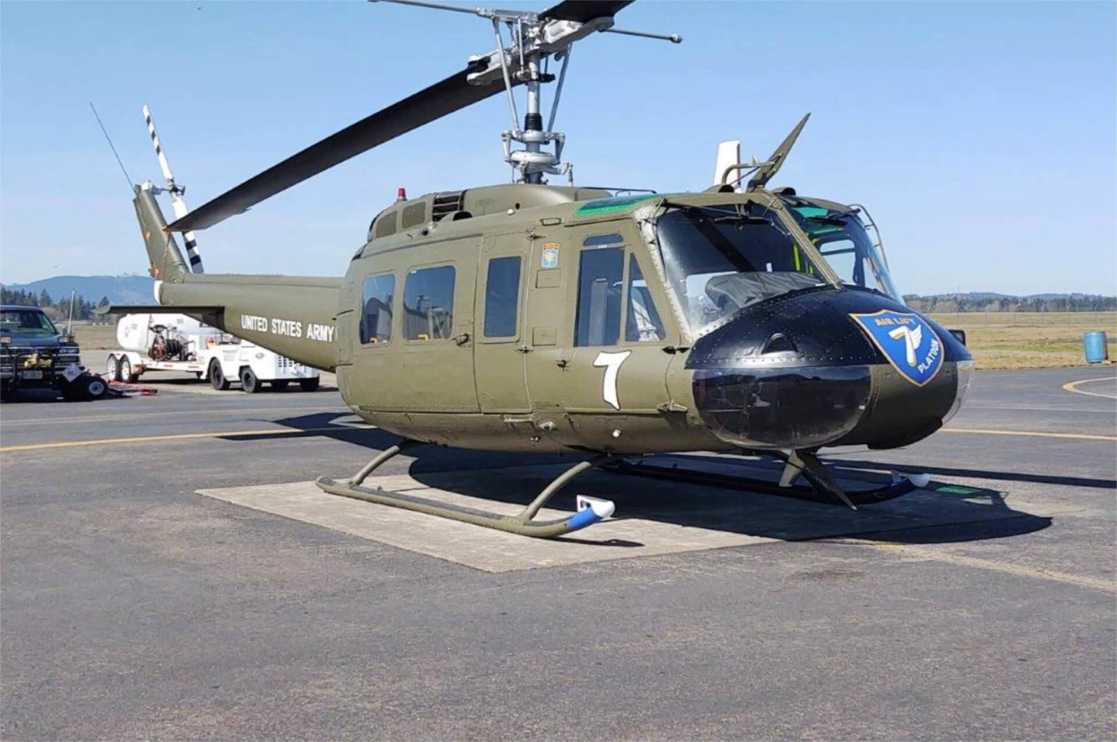 For Sale A Bell Huey Helicopter Special Forces Vietnam Veteran