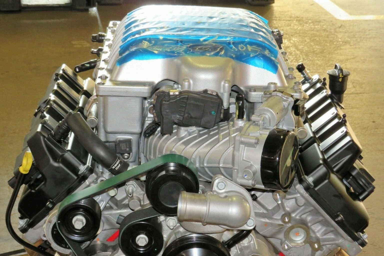 There's An 840 BHP Dodge Hellcrate Redeye Crate Engine For Sale On eBay