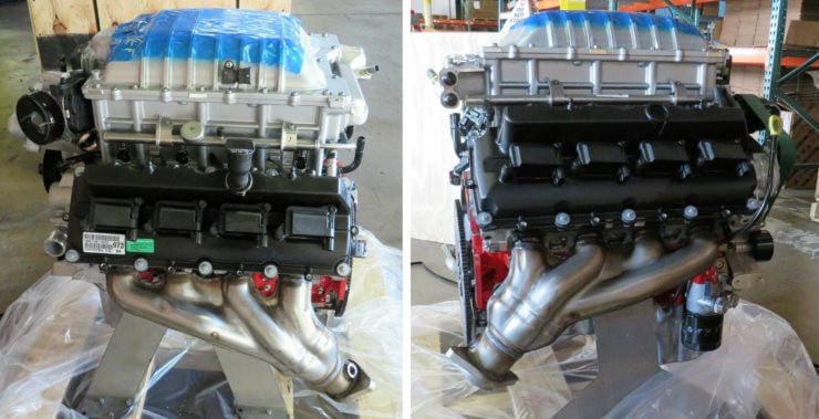Dodge Hellcrate Redeye Crate Engine Collage