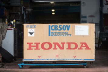 Still In The Factory Crate: A Rare Honda Dream 50