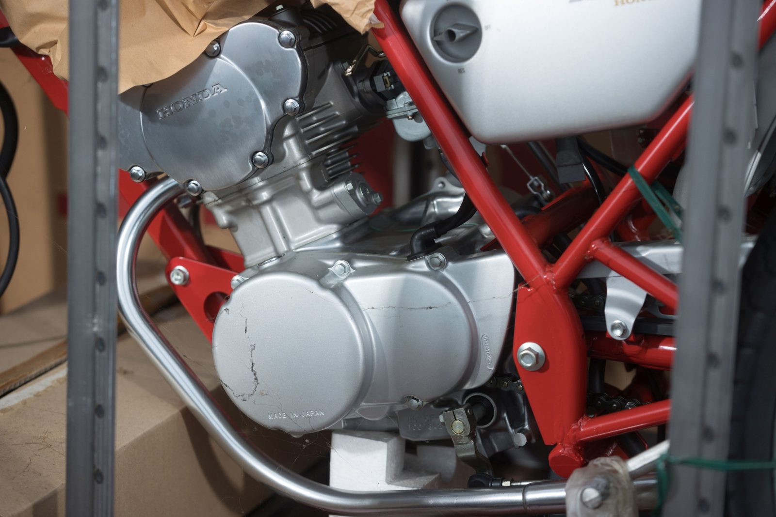 Still In The Factory Crate: A Rare Honda Dream 50