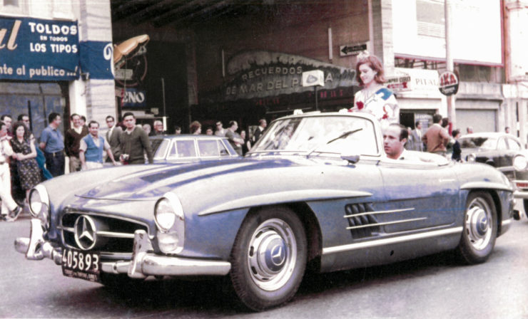 Juan Manuel Fangio Mercedes-Benz 300 SL 14