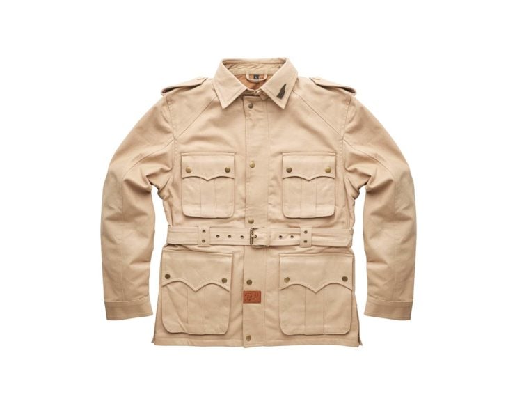 Safari Jacket From Fuel Motorcycles Sand