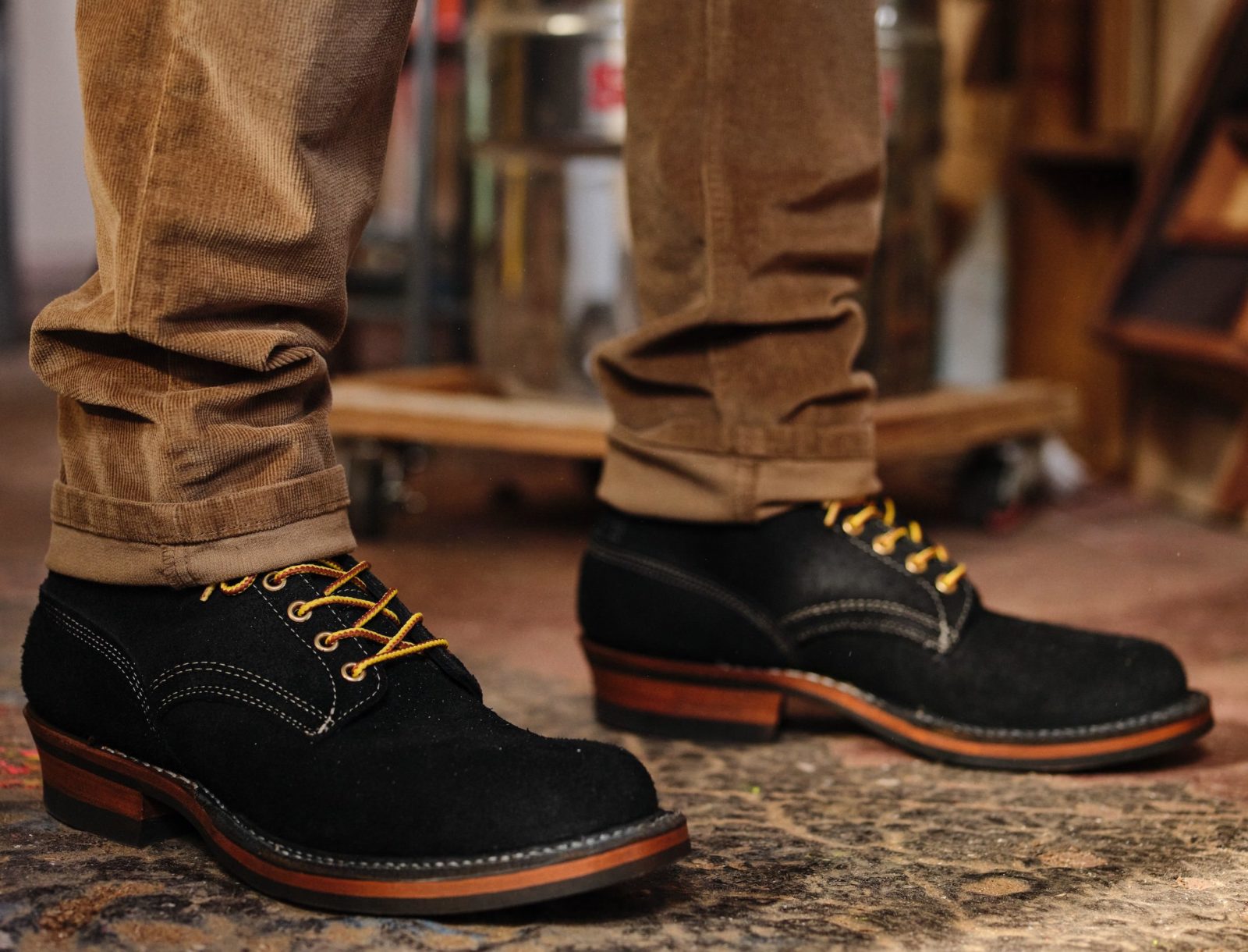 The American Made 350 Cruiser-MV Roughout Boots By White's Boots