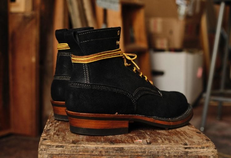350 Cruiser-MV Roughout Boot By White's Boots 3