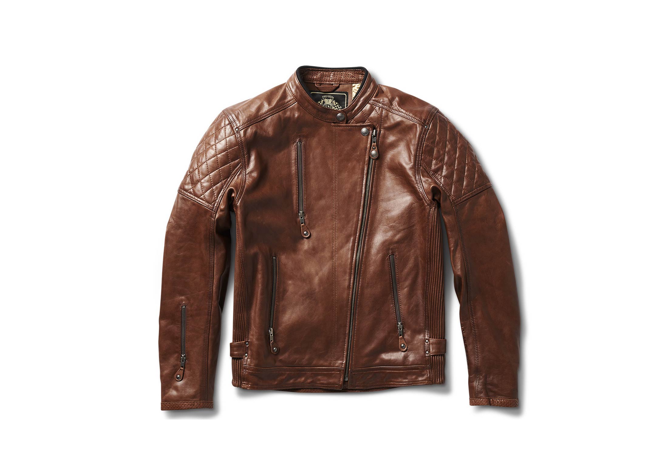 Clash Leather Motorcycle Jacket by Roland Sands Design