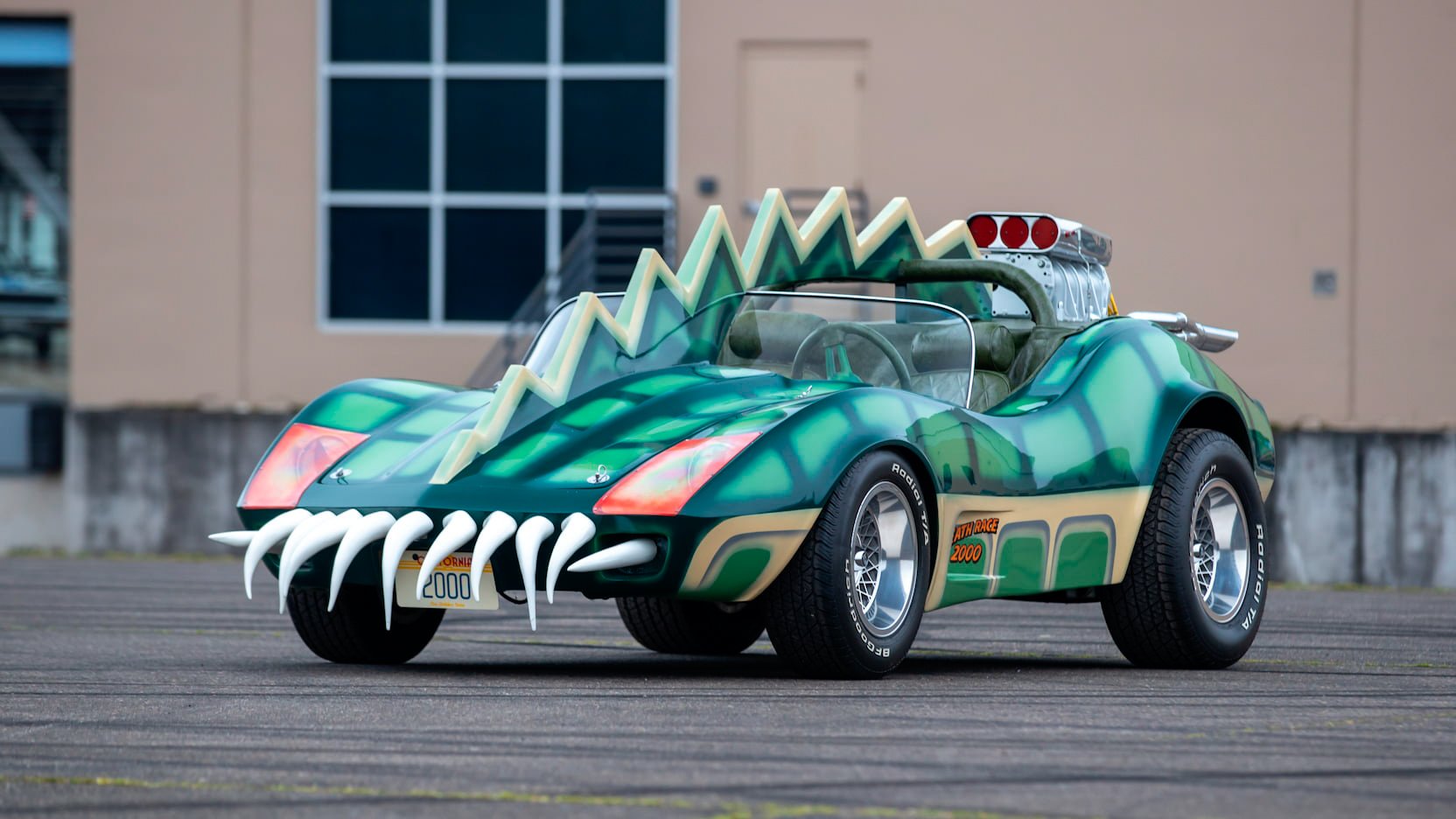 David Carradine’s Alligator Car From “Death Race 2000” via @Silodrome