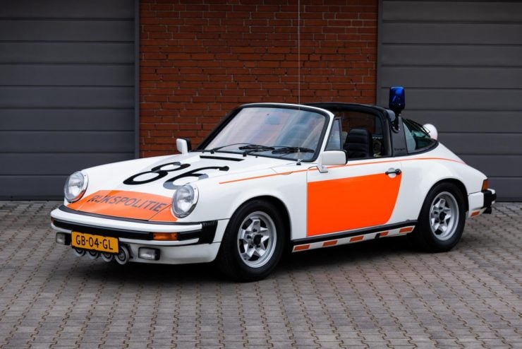 Dutch Rijkspolitie Police Porsche 911 SC Targa 4