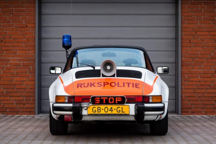 Dutch Rijkspolitie Police Porsche 911 SC Targa 5